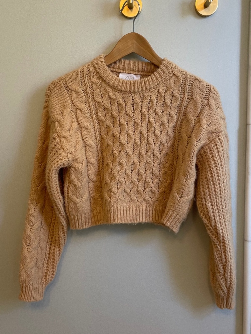 ZARA cropped cardigan, GIRL's